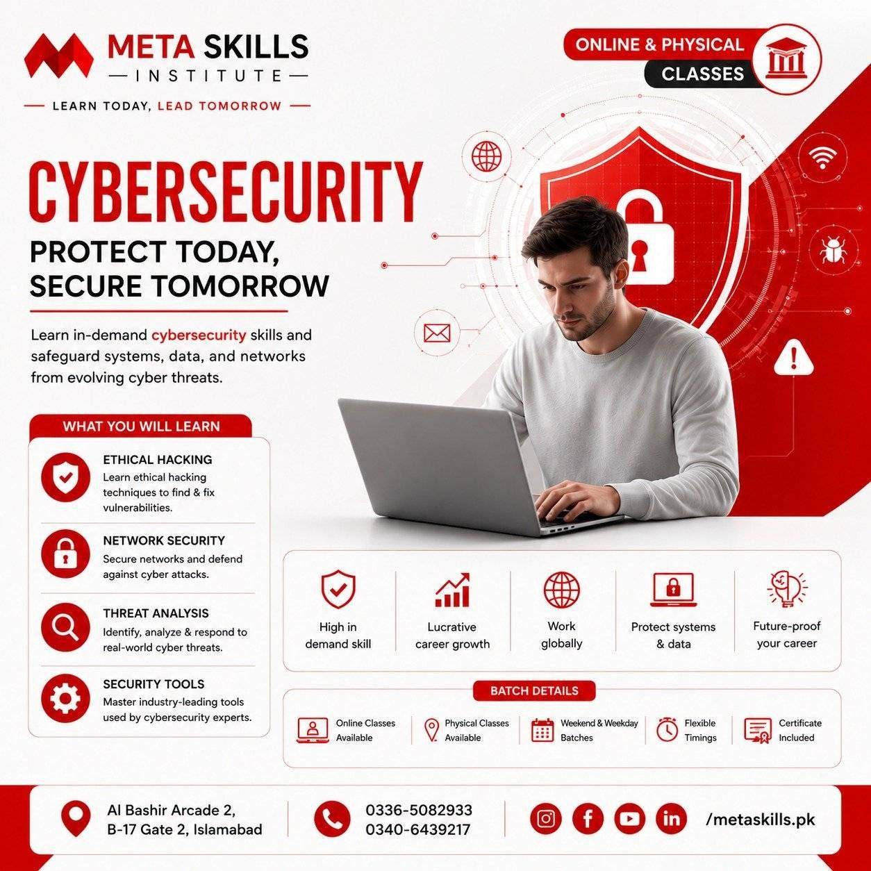 Cybersecurity — Protect Today, Secure Tomorrow